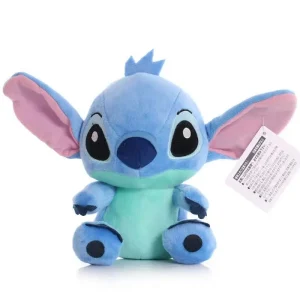 18cm Original Plush Stitch Baby Movie Cartoon Model Doll Children Action Figures Stuffed Toys Pendant Gifts